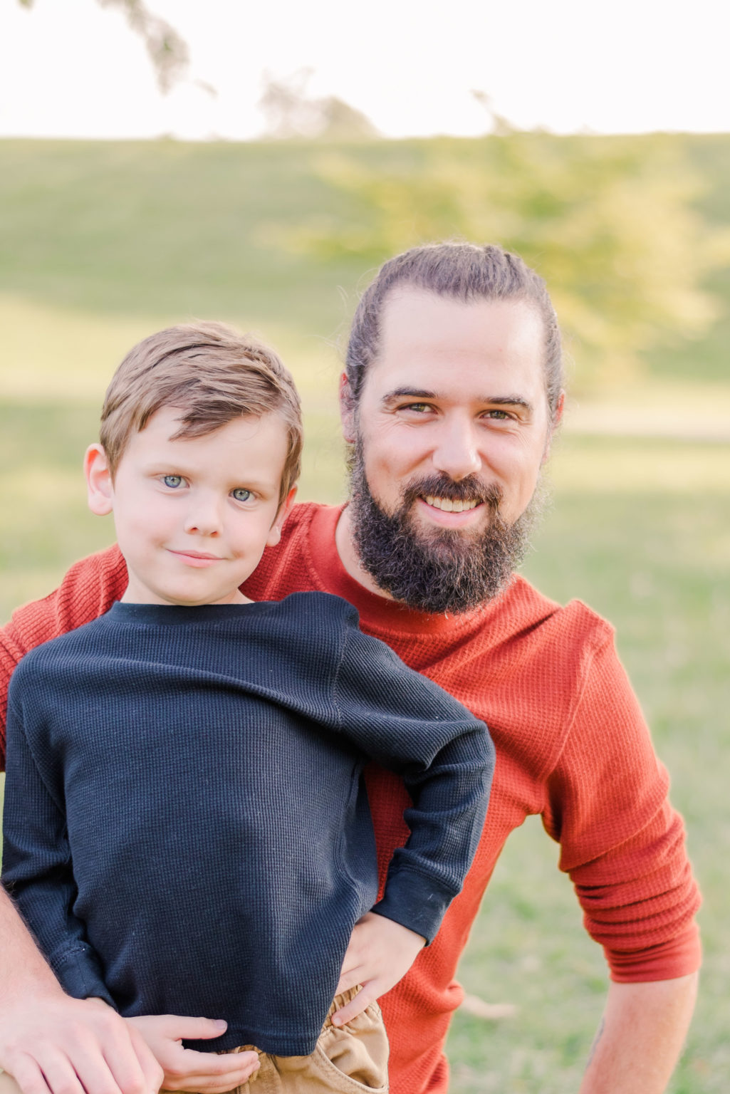 fall family session at Troy City Park