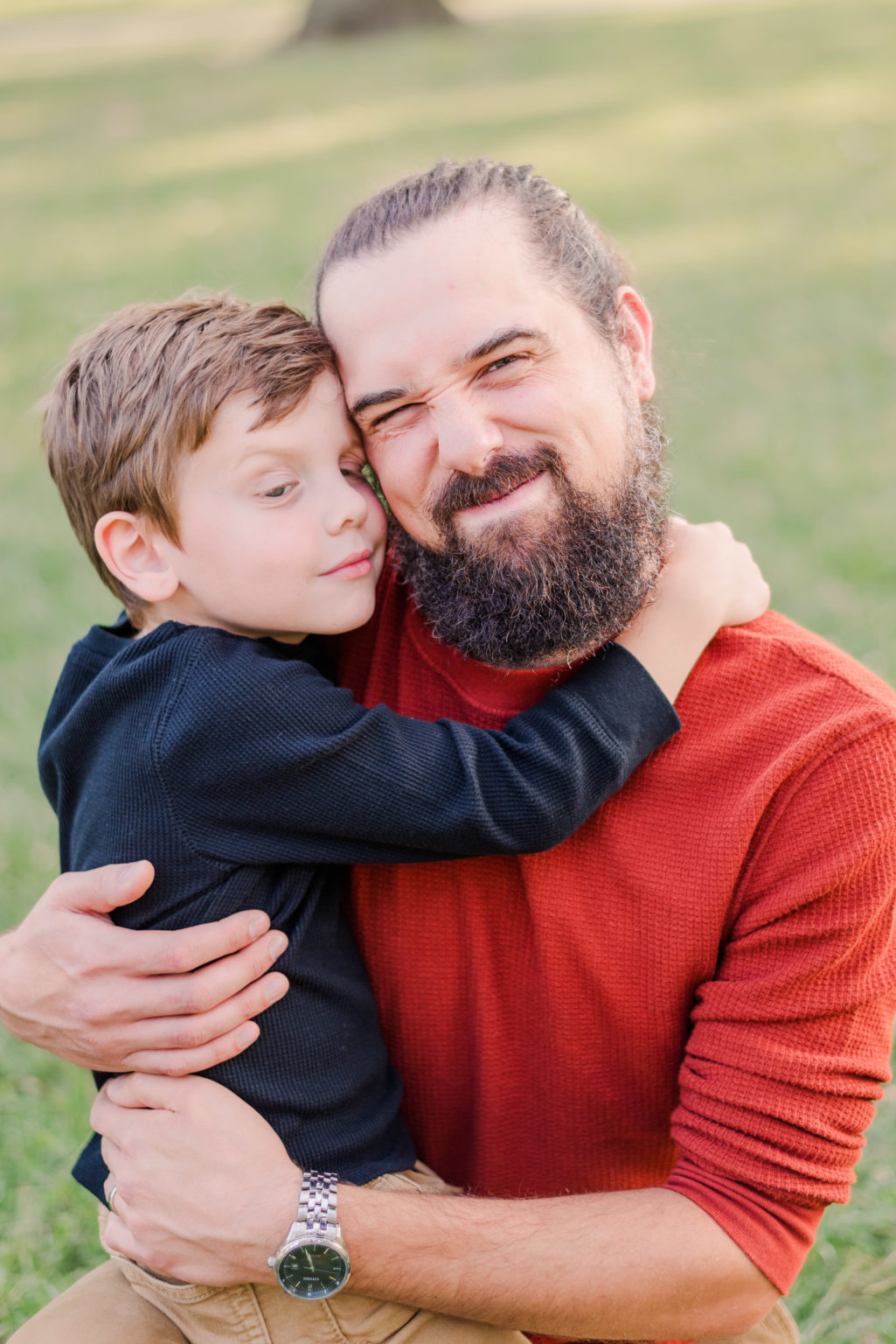 fall family session at Troy City Park