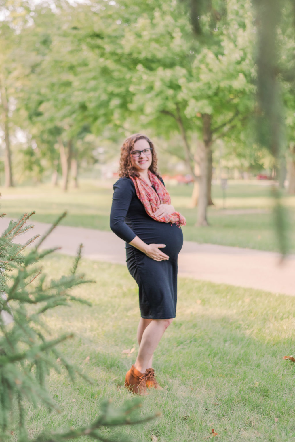 fall family session at Troy City Park