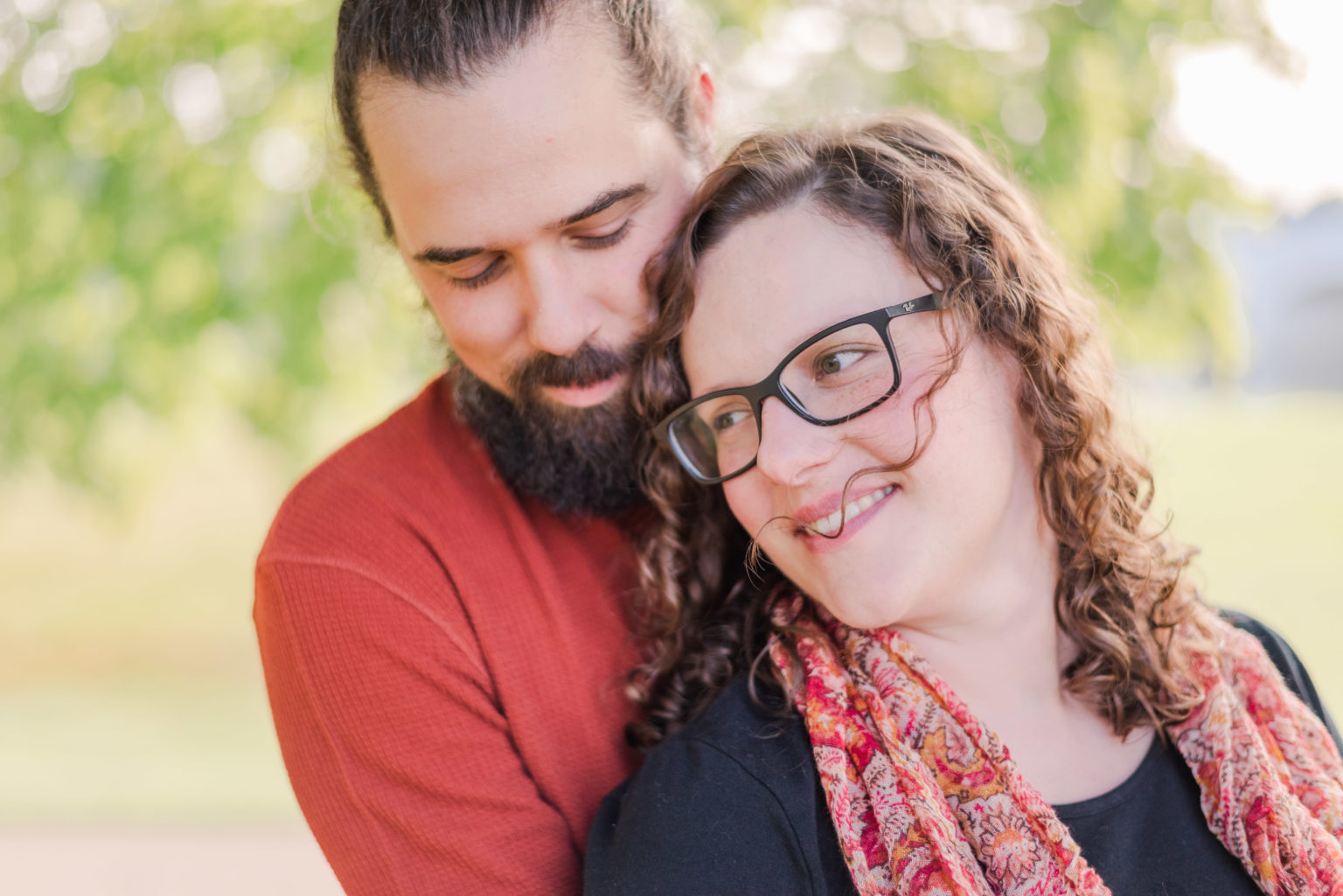 fall family session at Troy City Park