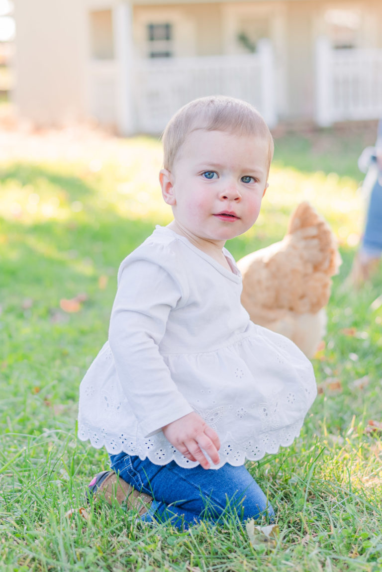 fall family farm photography