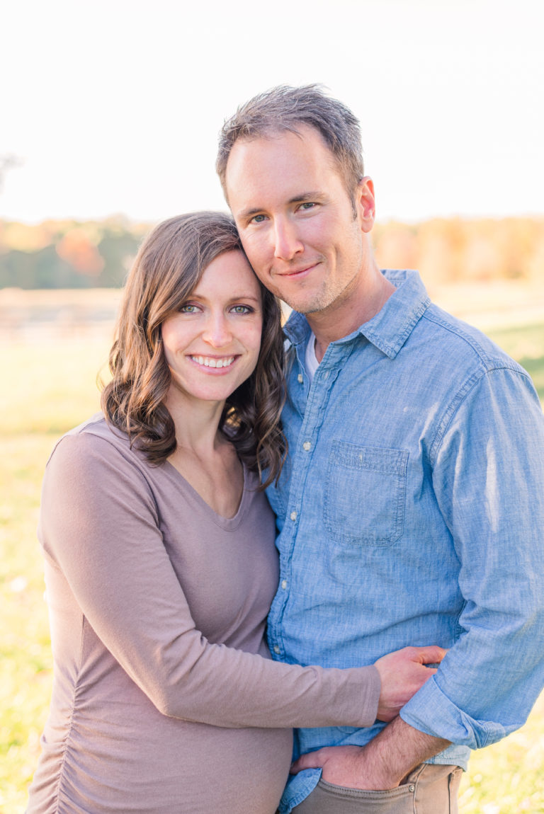 fall family farm photography